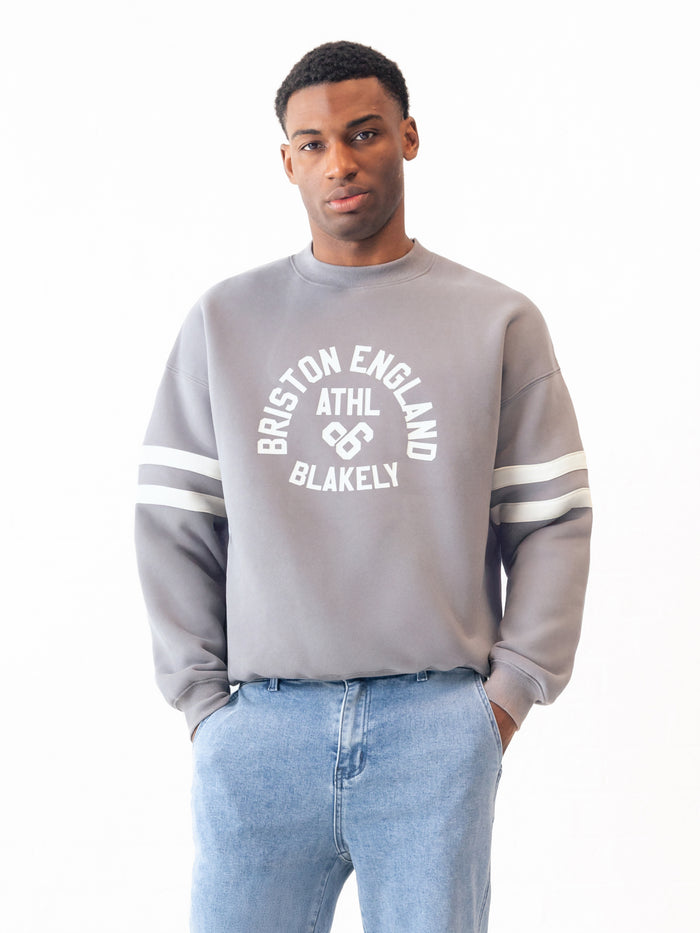 Briston Relaxed Jumper - Smoky Grey
