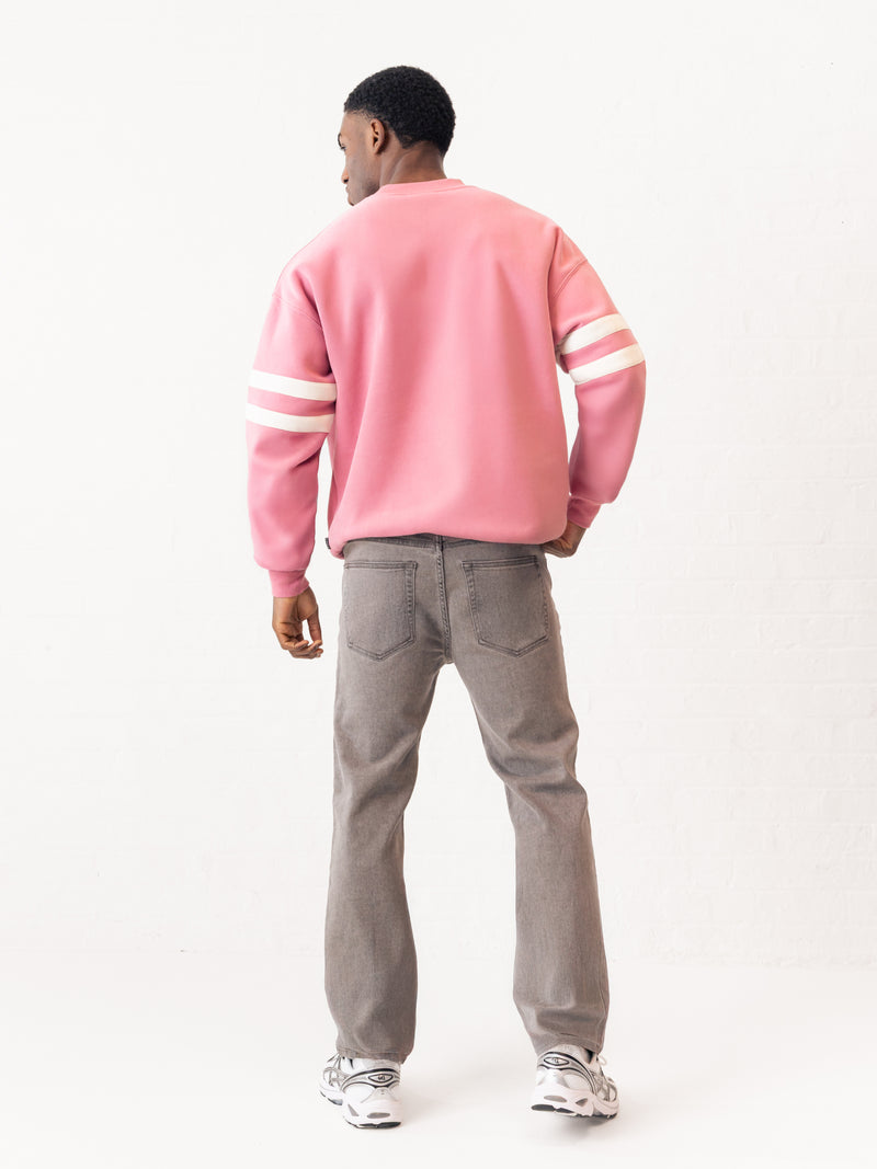 Briston Relaxed Jumper - Warm Pink