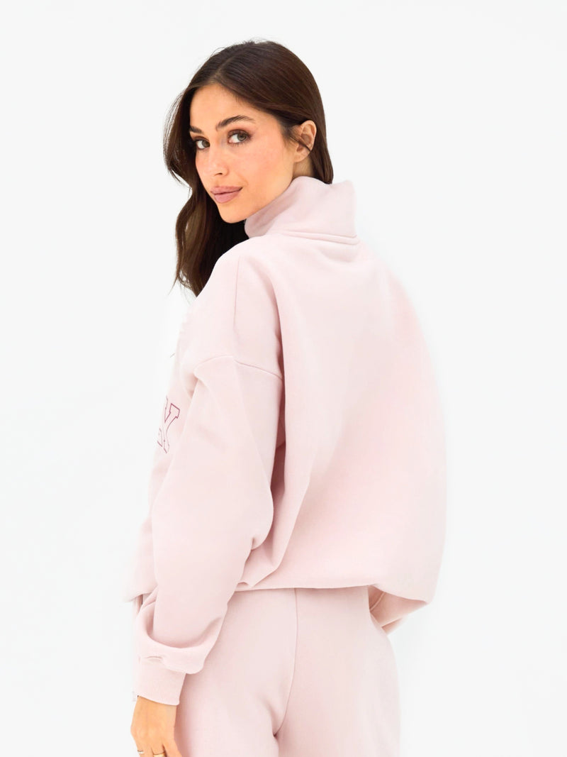 Outline Varsity 1/4 Zip Jumper - Balletroze