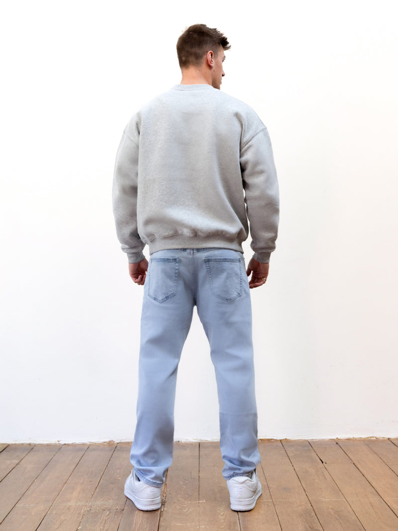 Legacy Relaxed Jumper - Marl Grey
