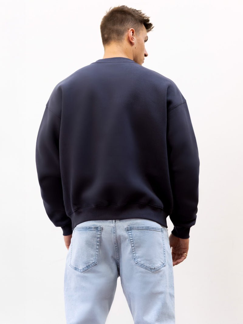 Legacy Relaxed Jumper - True Navy