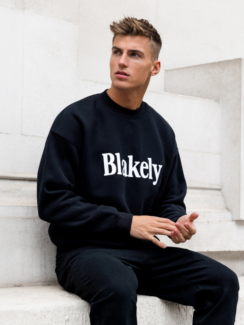 Marlo Relaxed Jumper - Black