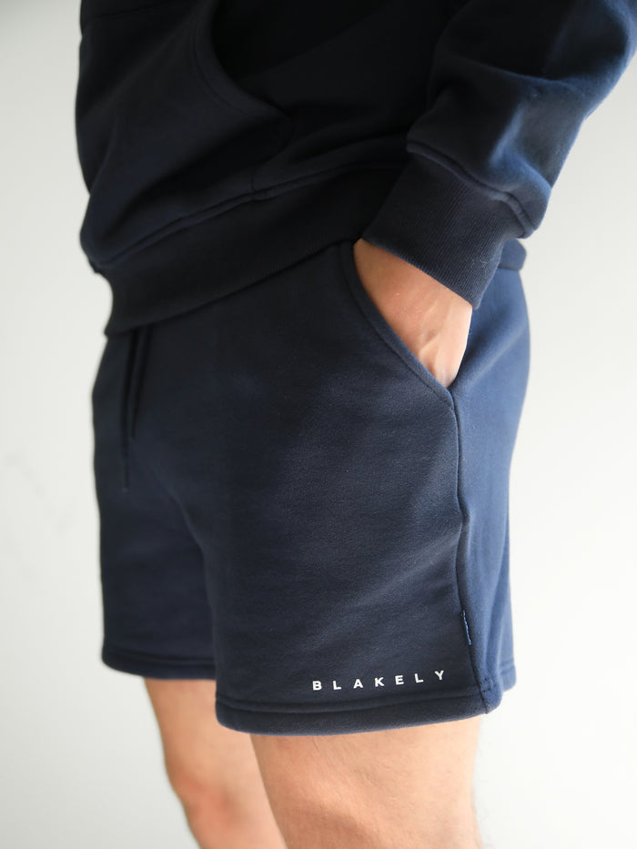 Evolved Jogger Shorts - Navy