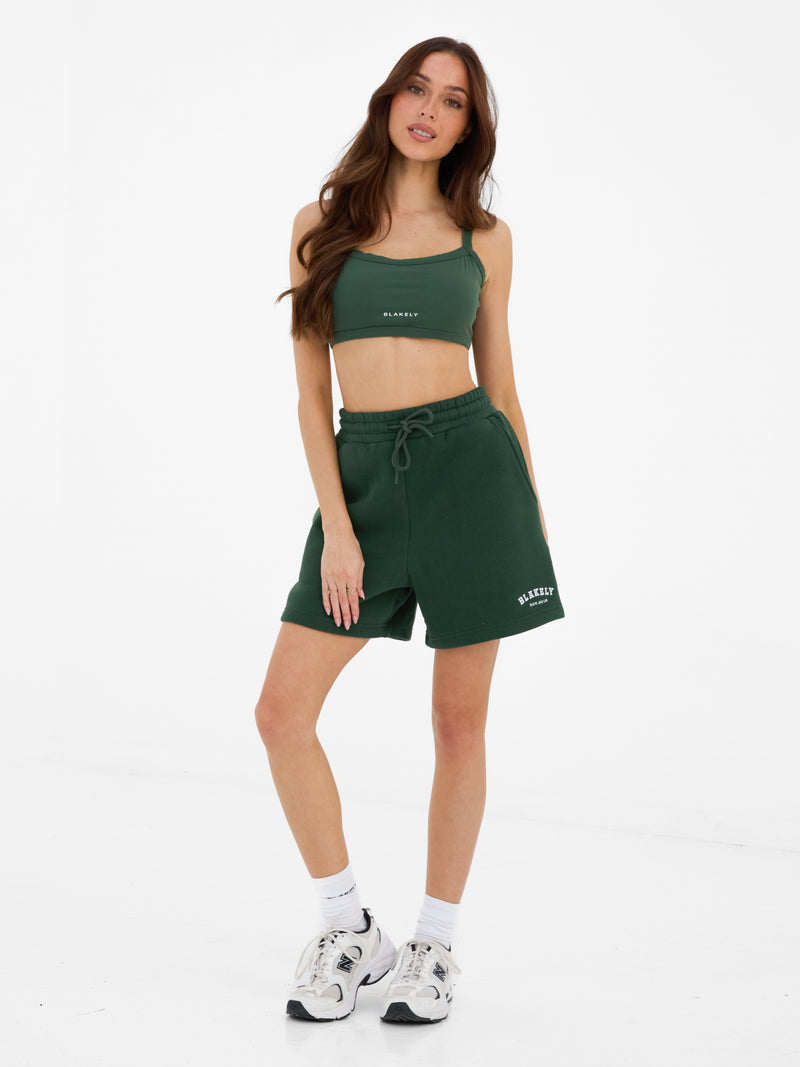 Heritage Jogger Shorts - Tiefgrün