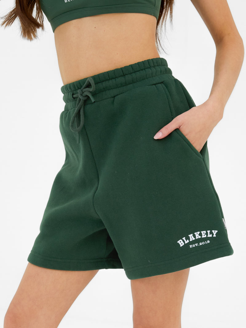 Heritage Jogger Shorts - Tiefgrün