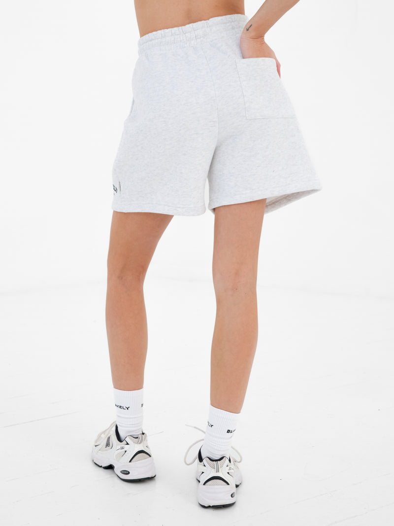 Heritage Jogger Shorts - Mergelweiß & Dunkelgrün