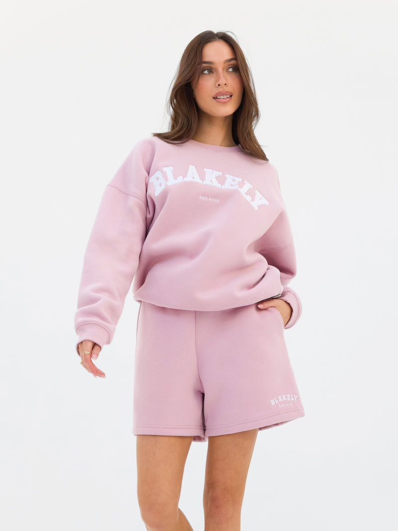 Heritage Jogger Shorts - Vintage-Rosa