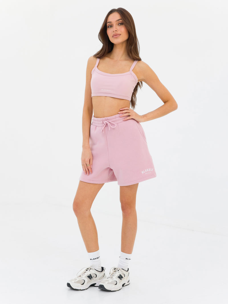 Heritage Jogger Shorts - Vintage-Rosa