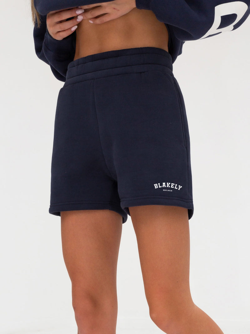 Heritage Jogger Shorts - Dark Navy