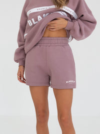 Heritage Jogger Shorts - Dusty Pink