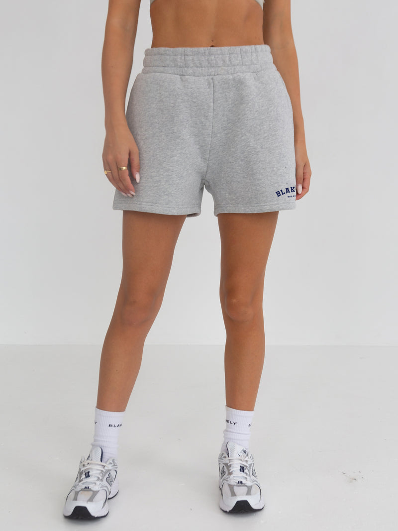 Heritage Jogger Shorts - Marl Grey