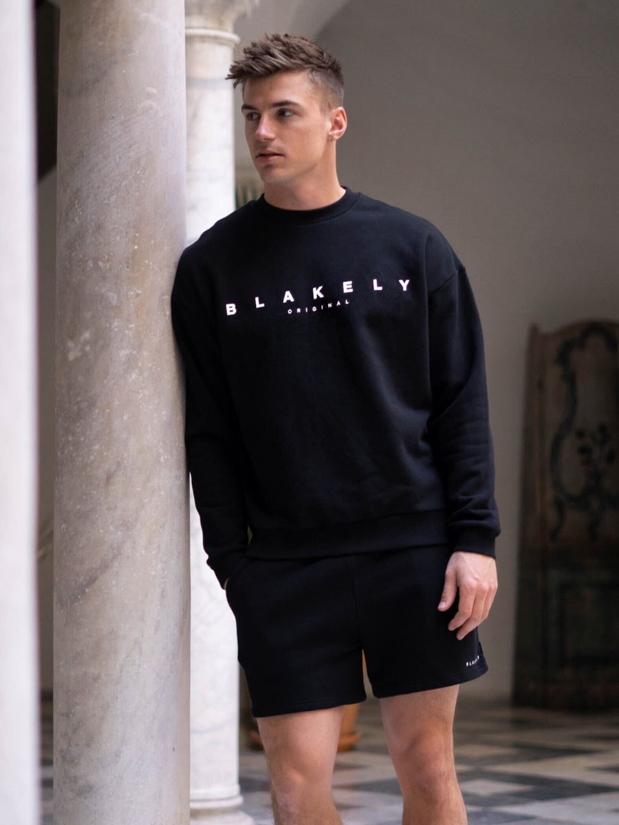 Evolved Relaxed Jumper - Black