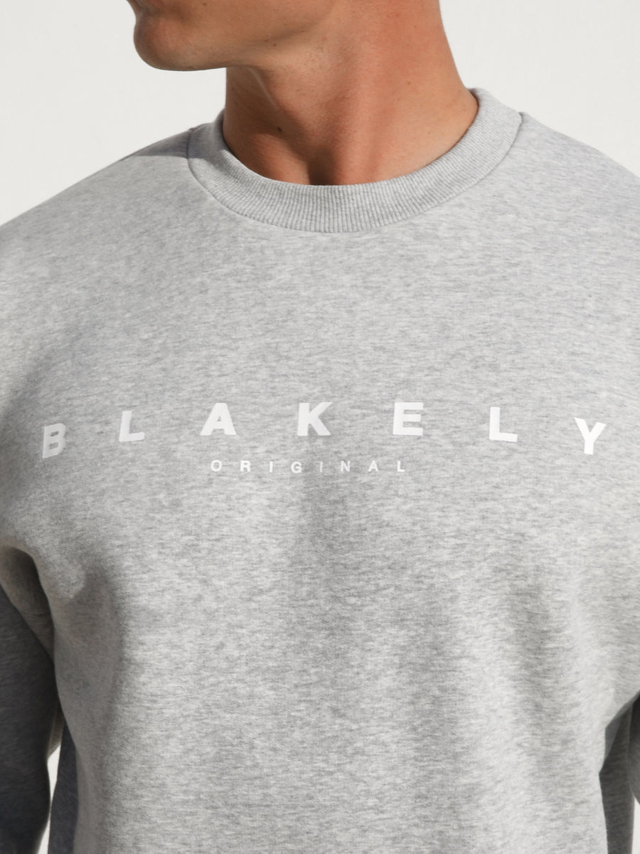 Evolved Relaxed Jumper - Marl Grey