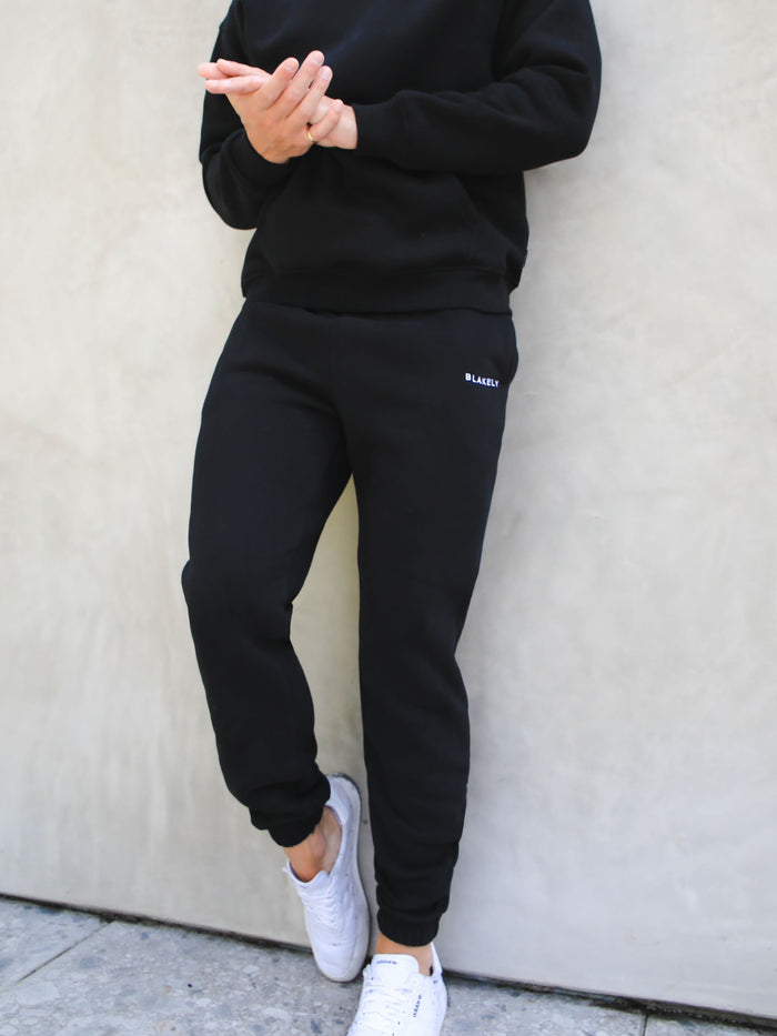 Series Relaxed Sweatpants - Black