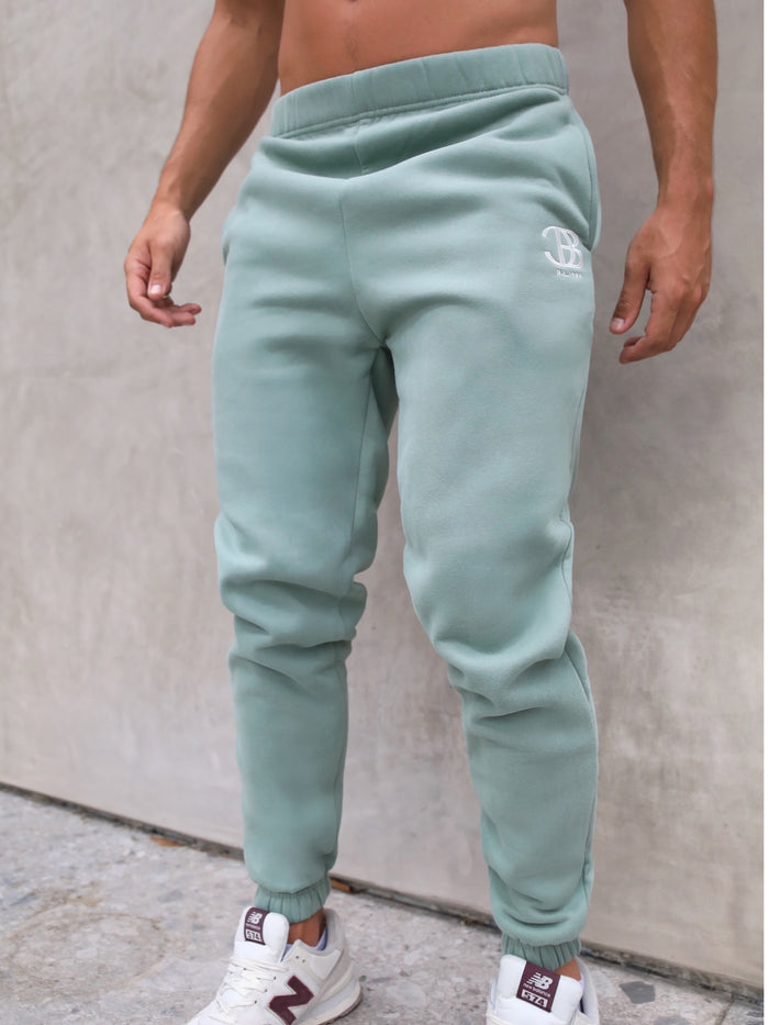 Initial Relaxed Sweatpants - Sage Green