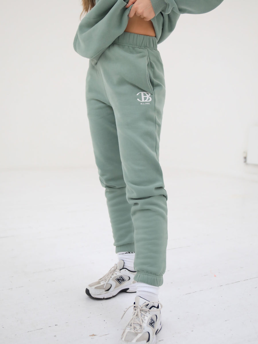 Initial Sweatpants - Sage Green