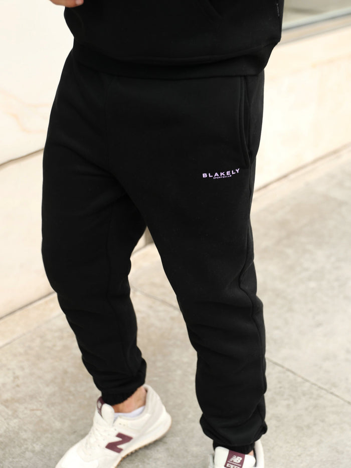 Sports Club Relaxed Sweatpants - Black