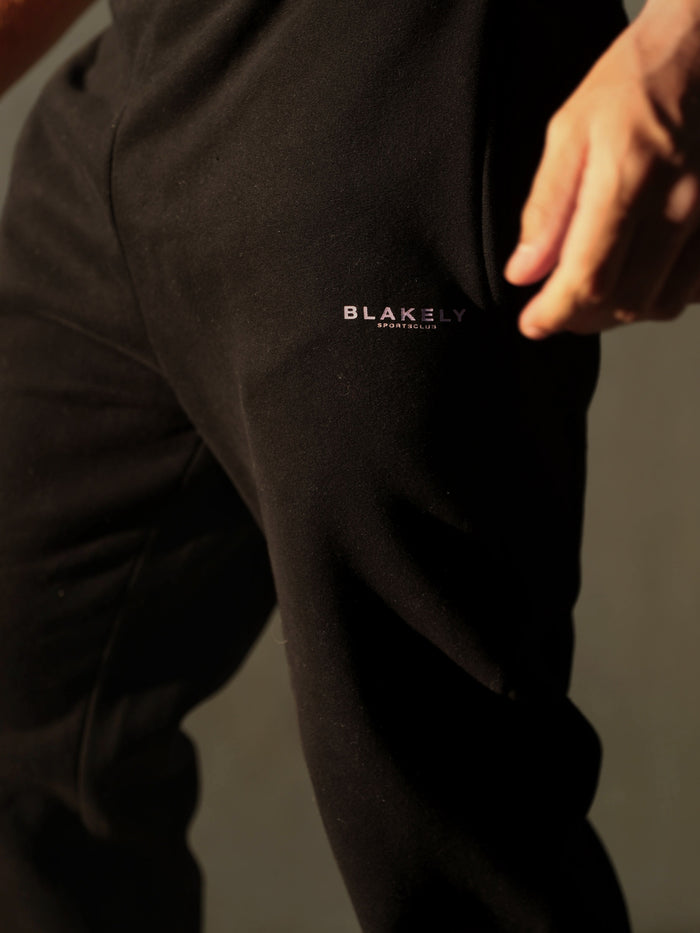 Sports Club Relaxed Sweatpants - Black