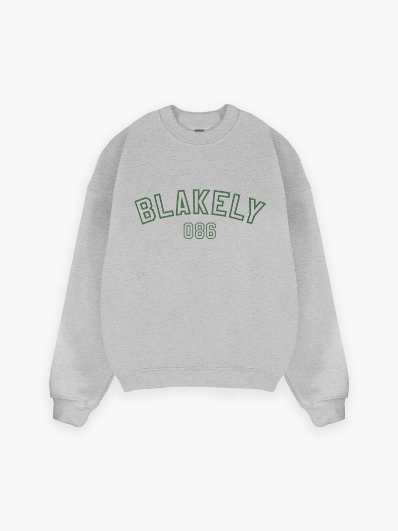 Miles Relaxed Jumper - Marl Grey