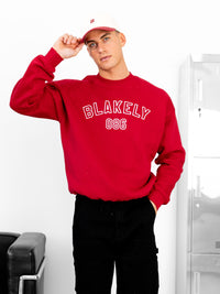 Miles Relaxed Jumper - Rood
