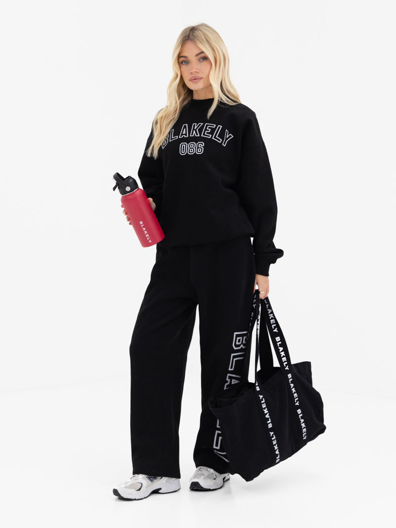 Alexis Oversized Jumper - Black