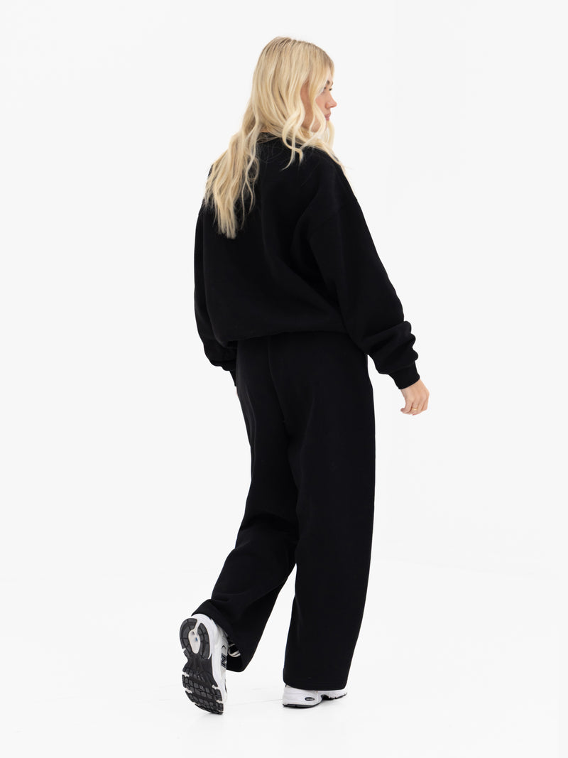 Alexis Oversized Jumper - Black