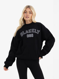 Alexis Oversized Jumper - Schwarz