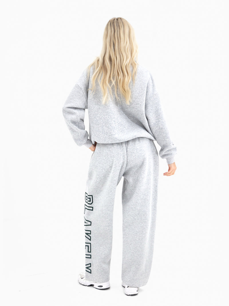 Alexis Oversized Jumper - Marl Grey