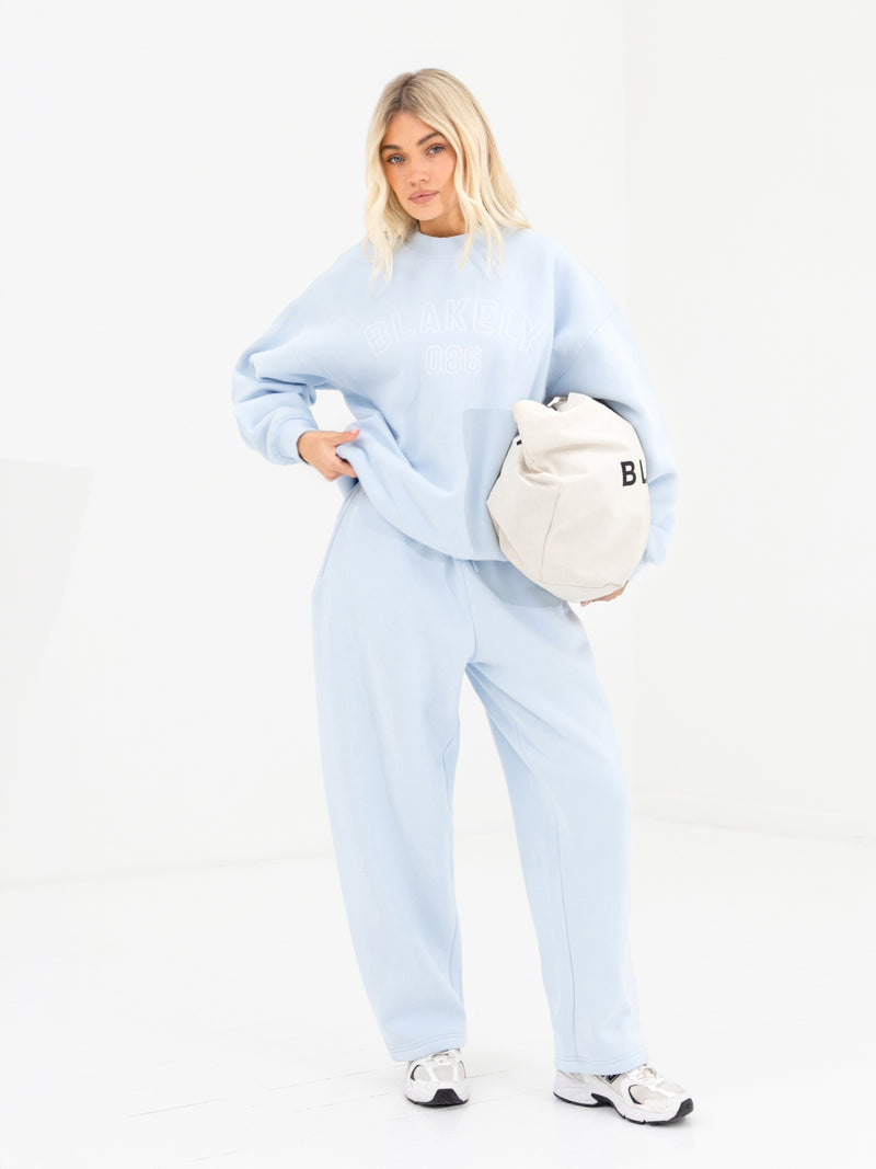 Alexis Oversized Jumper - Powder Blue