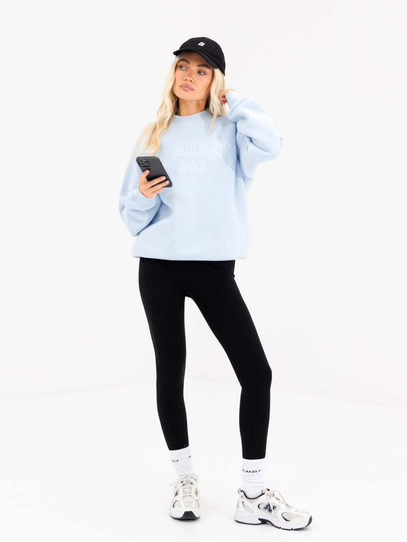Alexis Oversized Jumper - Powder Blue
