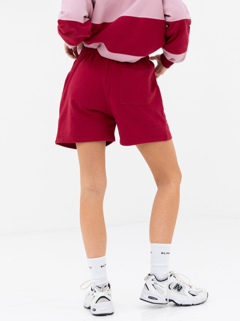 Harper Jogger Shorts - Beerenrot