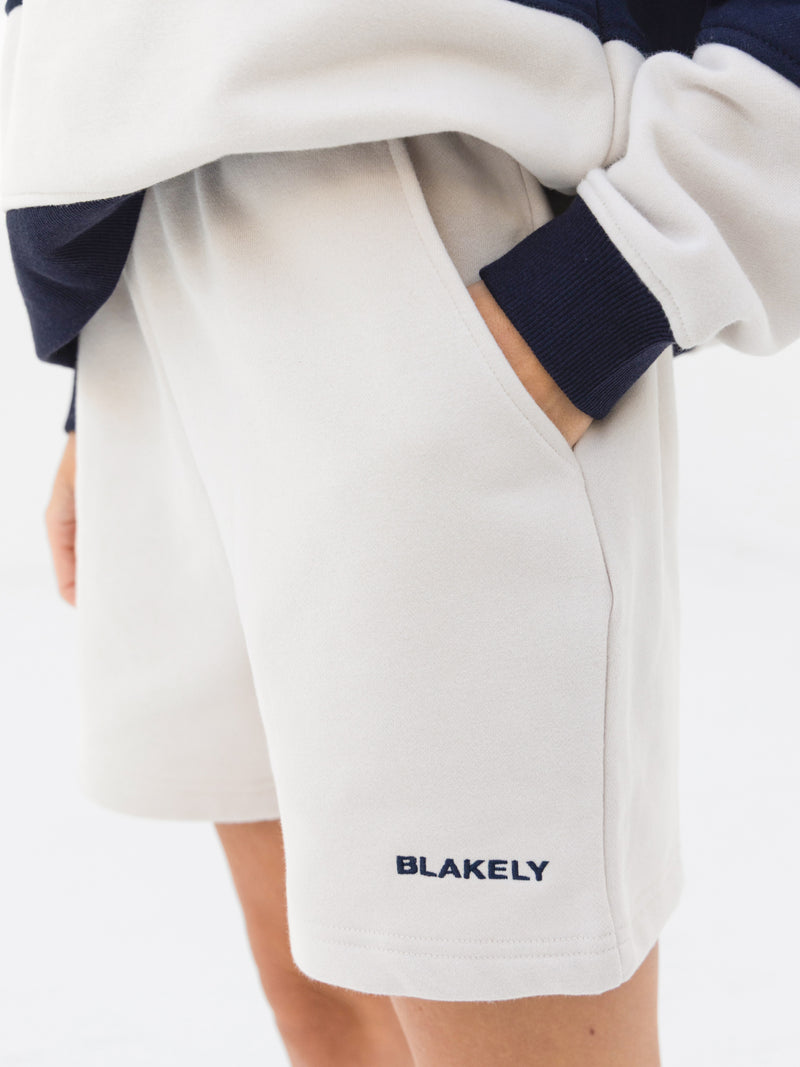 Harper Jogger Shorts - Off White