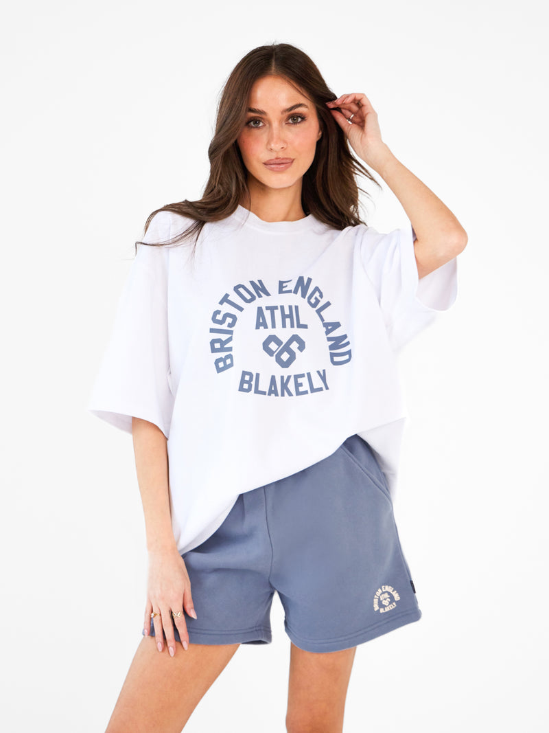 Briston Jogger Shorts - Staalblauw