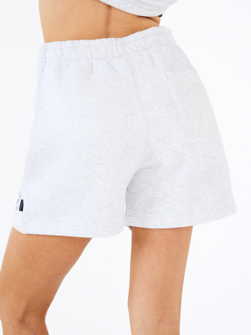 Briston Jogger Shorts - Marl Wit