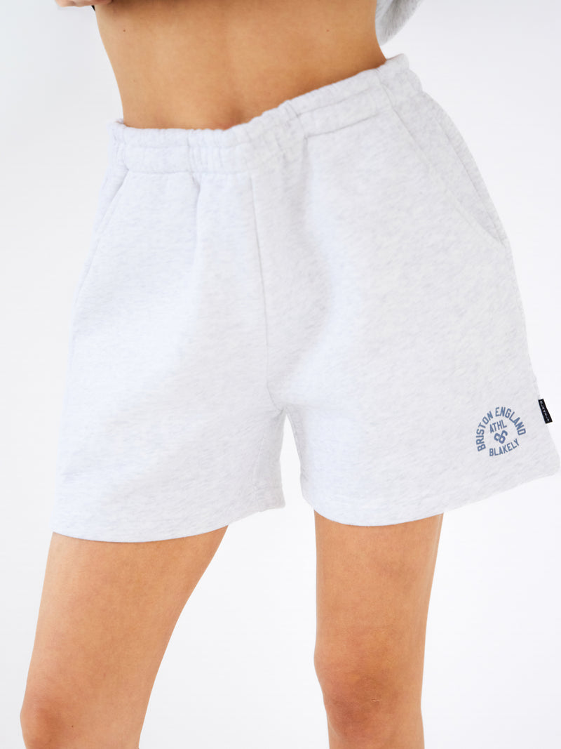 Briston Jogger Shorts - Marl Wit