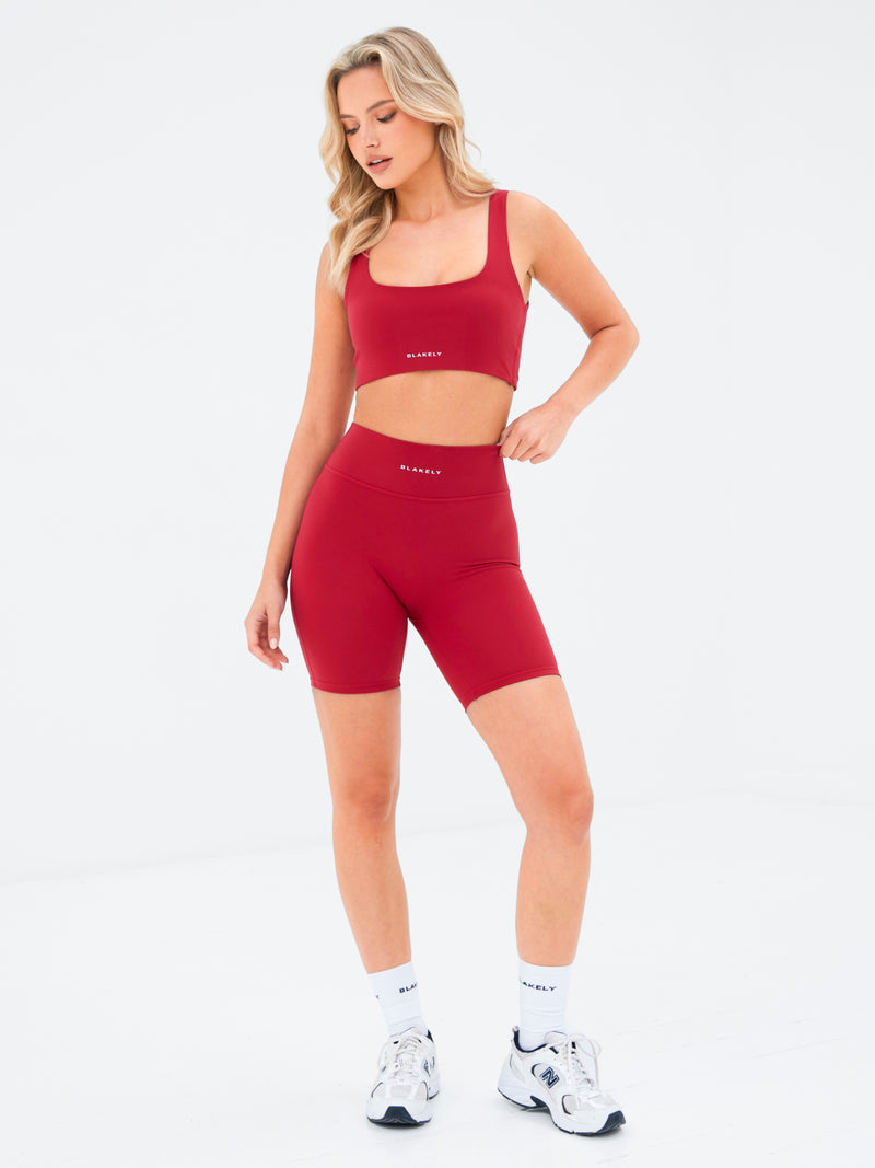 Ultimate Active Shorts - Kirschrot