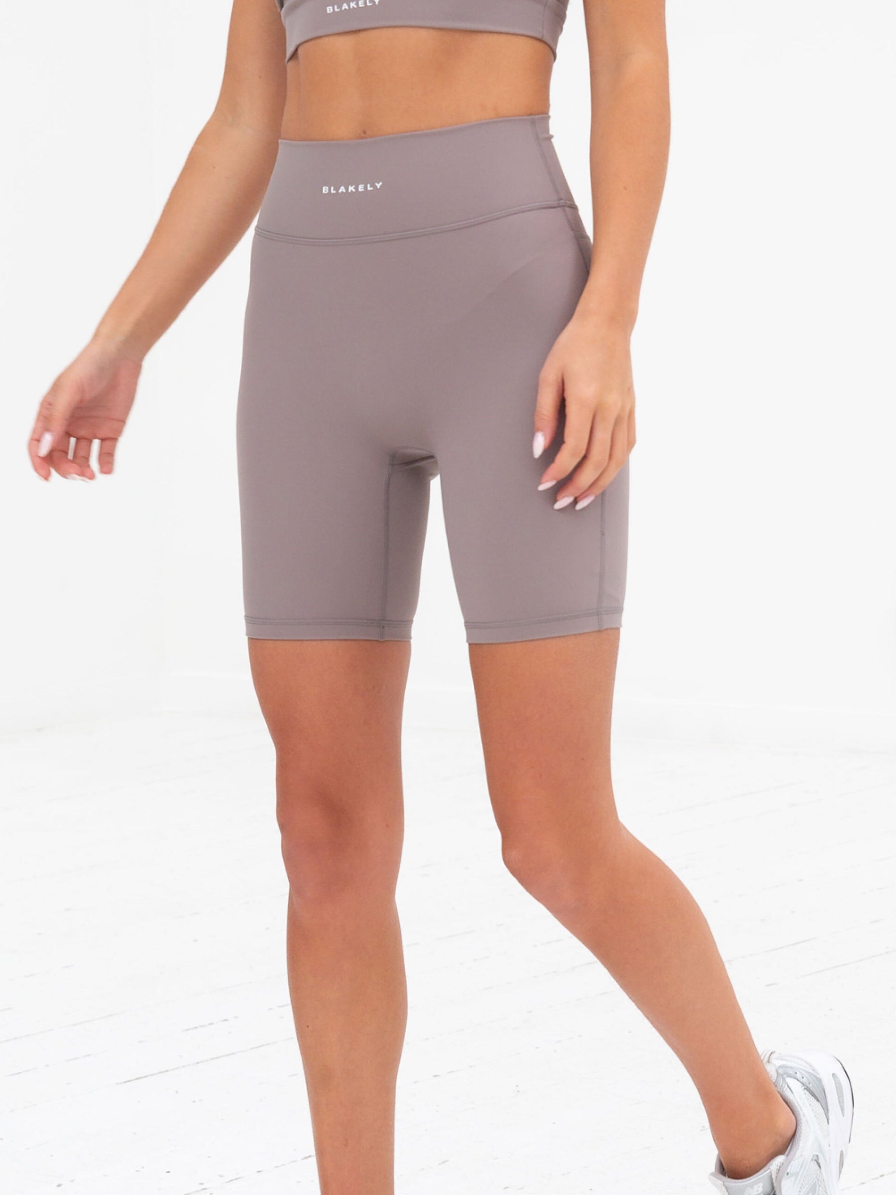 Buy Blakely Womens Pink Taupe Ultimate Active Shorts | Free standard ...