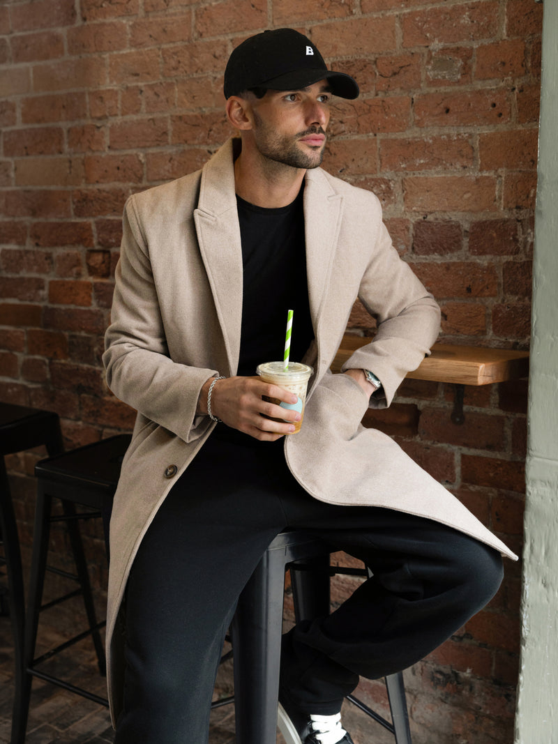 Knightsbridge Tailored Coat -Beige