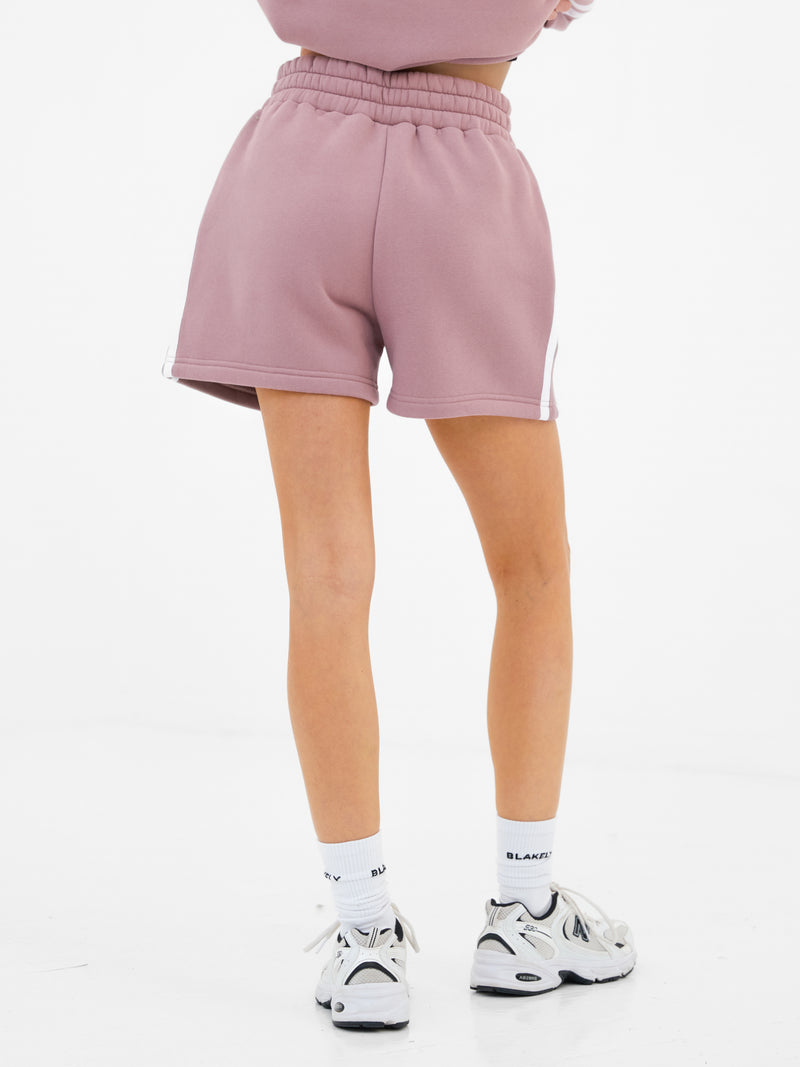 Amber Jogger Shorts - Stoffig roze