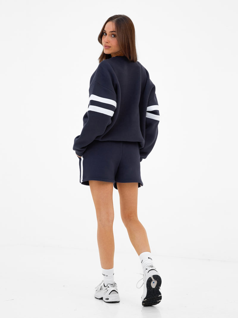 Amber Jogger Shorts - Echte Marine