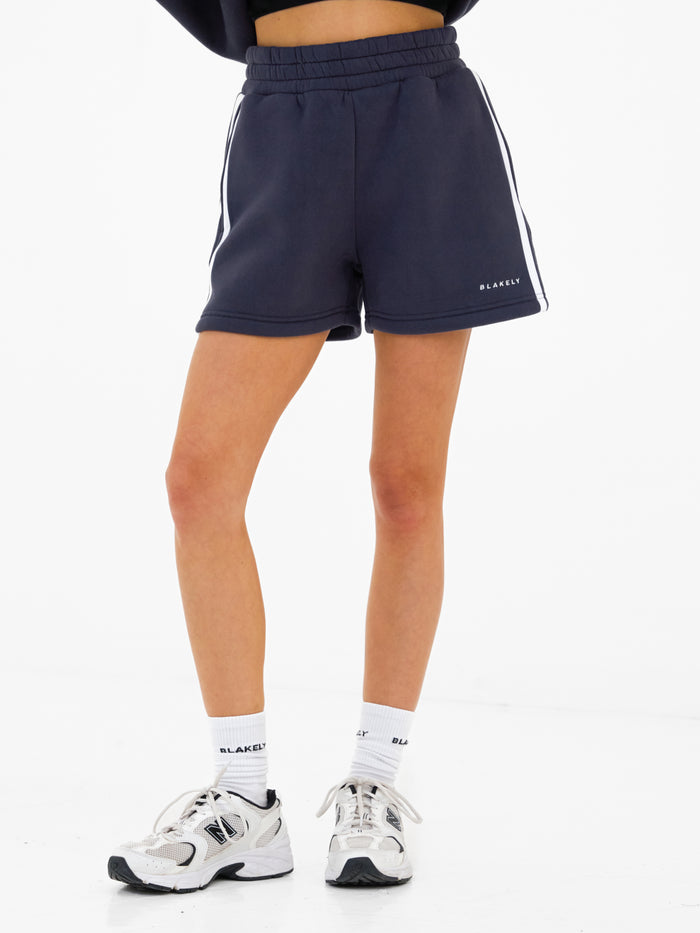 Amber Jogger-Shorts - Echte Marine
