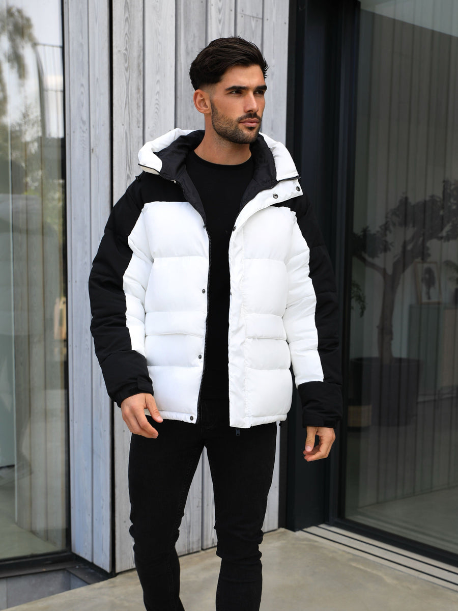 Mens white clearance bubble coat