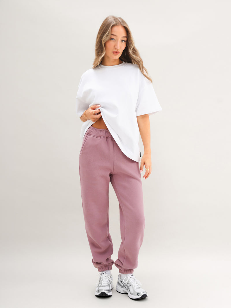 Blakely Basic Boxy Oversized T-Shirt - White