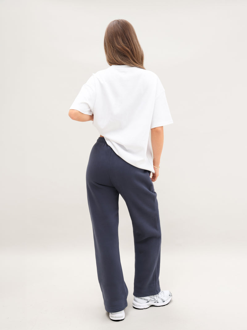 Blakely Basic Boxy Oversized T-Shirt - White