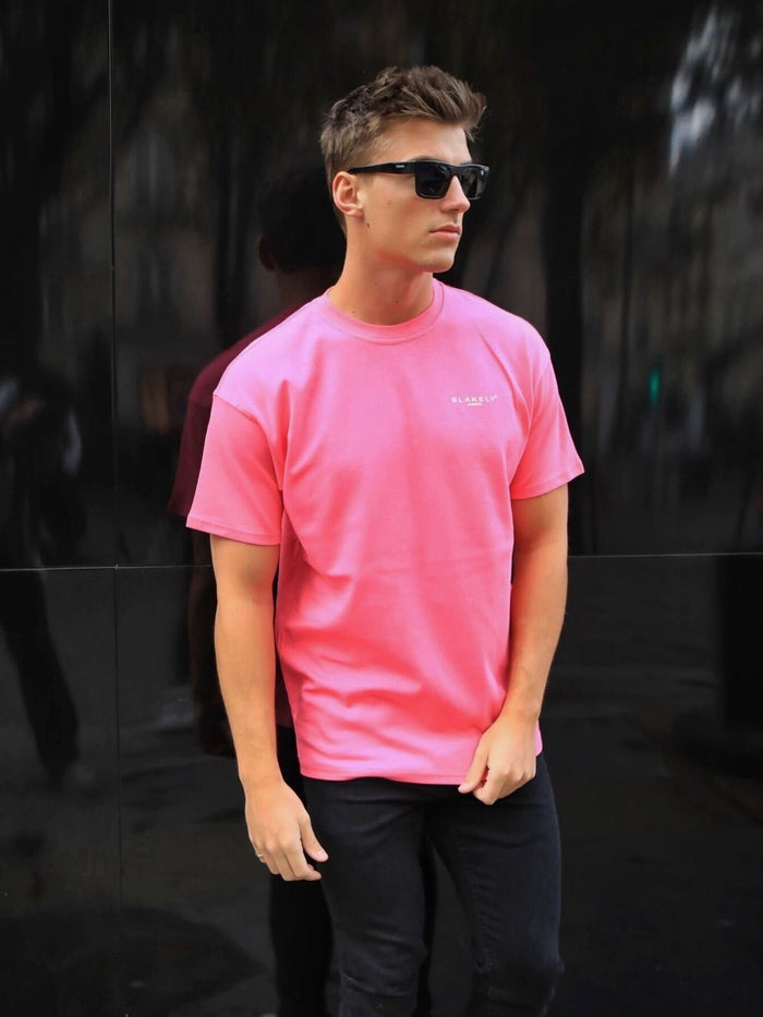 Members Relaxed T-Shirt - Neon Pink