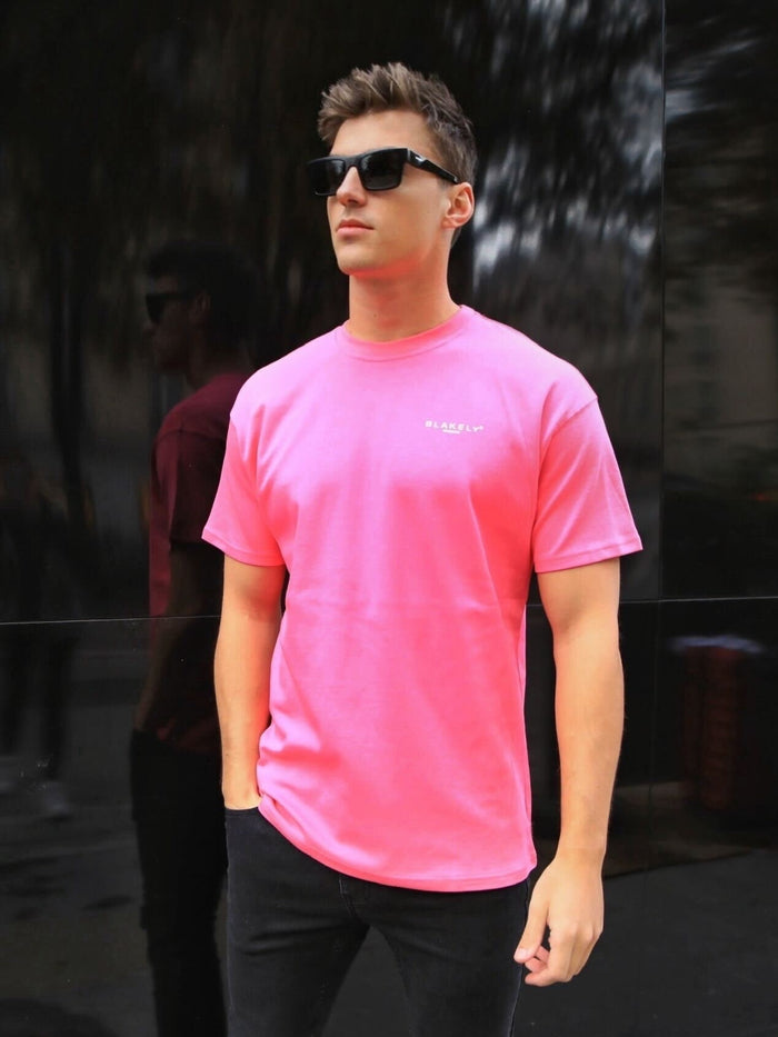 Members Relaxed T-Shirt - Neon Pink