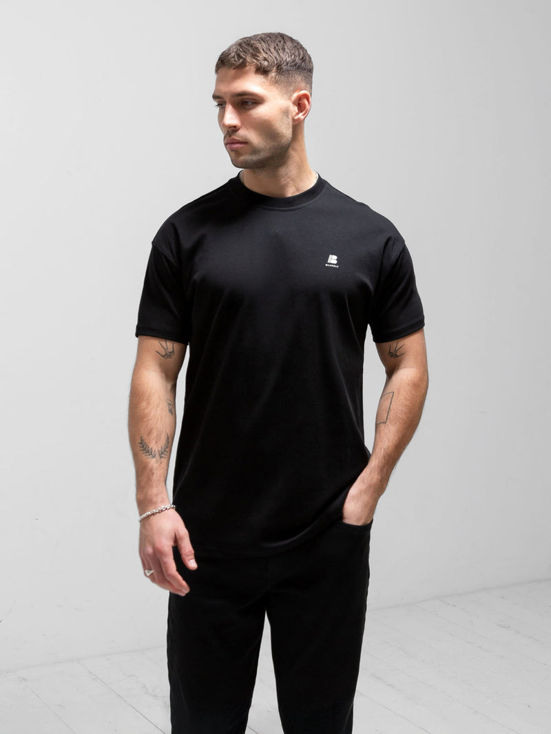 Apex Tech Relaxed T-Shirt - Black