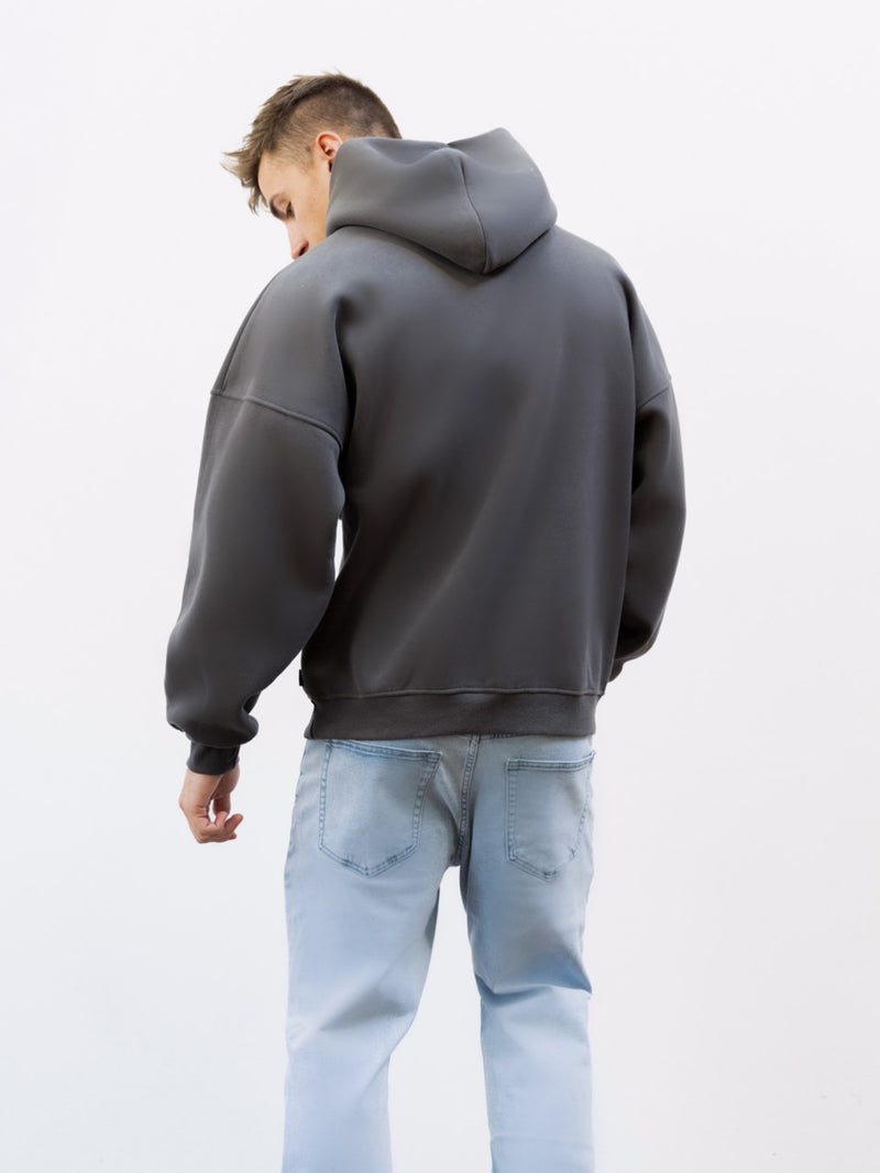 Legacy Relaxed Hoodie - Charcoal
