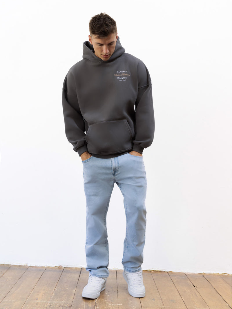 Legacy Relaxed Hoodie - Charcoal