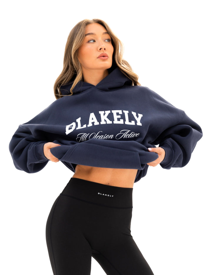Melrose Oversized Hoodie - True Navy